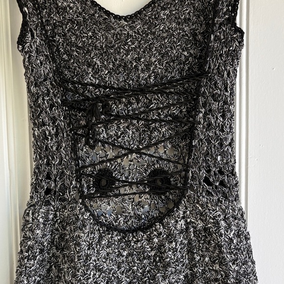Handmade Crochet Cubana Knit Dress - Picture 3 of 9
